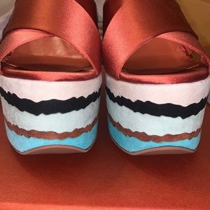 MISSONI wedge sandal